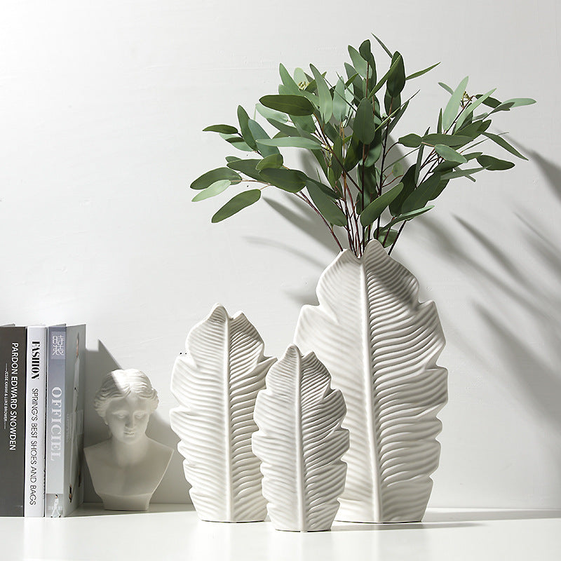 Nordic Style Desktop Living Room Ceramic Vase