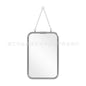 Square Modern Simple Metal Trifold Mirror Stainless Steel Wall Mirror Bathroom Dressing Table