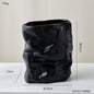 Nordic Luxury Electroplated Ceramic Vase Ornaments